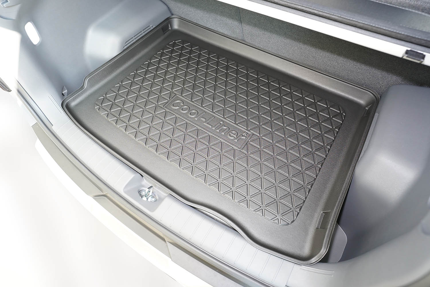 Boot mat suitable for Kia EV4 2025-present 5-door hatchback Cool Liner anti slip PE/TPE rubber (KIA1E4TM-C) (2) Boot mat suitable for Kia EV4 2025-present 5-door hatchback Cool Liner anti slip PE/TPE rubber (KIA1E4TM-C) (2)
