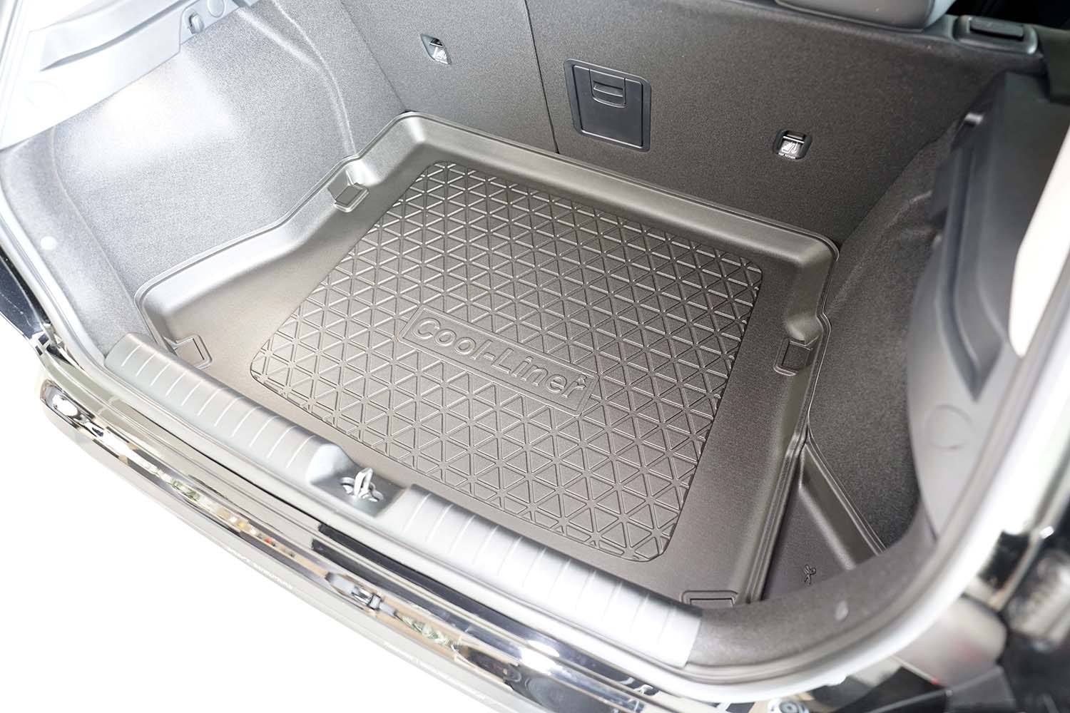 Boot mat Kia K4 (NA) 2025-present 5-door hatchback Cool Liner anti slip PE/TPE rubber (KIA1K4TM-C) (4)