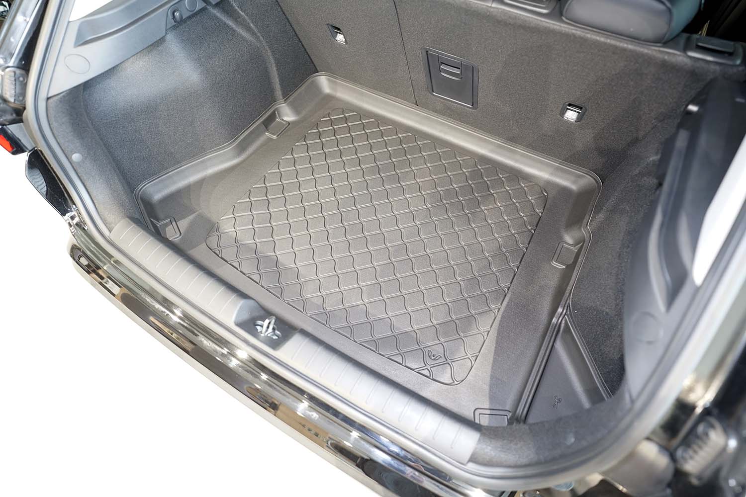 Boot mat Kia K4 (NA) 2025-present 5-door hatchback Guardliner anti slip PE/TPE rubber (KIA1K4TM-G) (4)