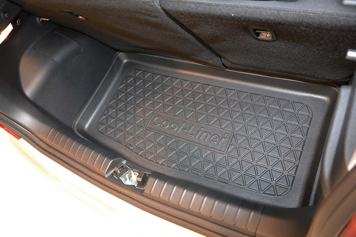 Boot mat Kia Picanto (JA) 2017-present 5-door hatchback Cool Liner anti slip PE/TPE rubber