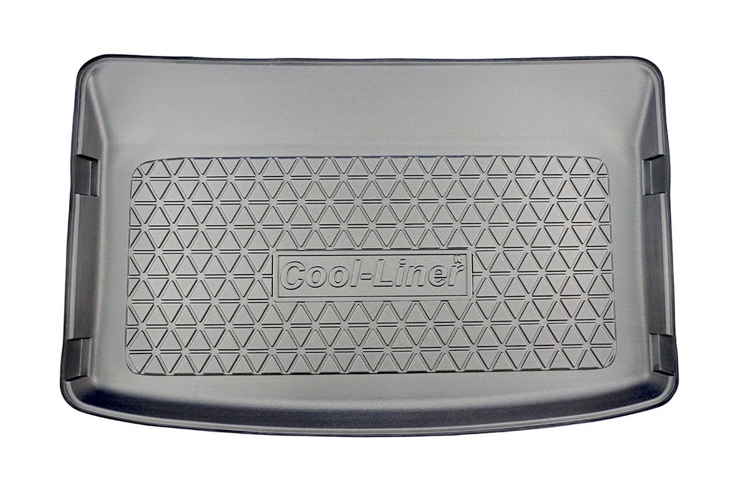 Boot mat suitable for Kia Stonic (YB) 2017-present Cool Liner anti slip PE/TPE rubber