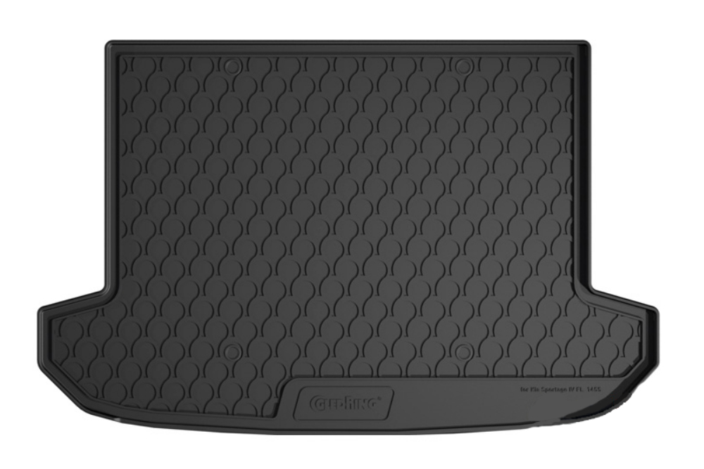 Kia Sportage IV (QL) 2018-present Gledring trunk mat anti-slip Rubbasol rubber (KIA4SPTR) (2)