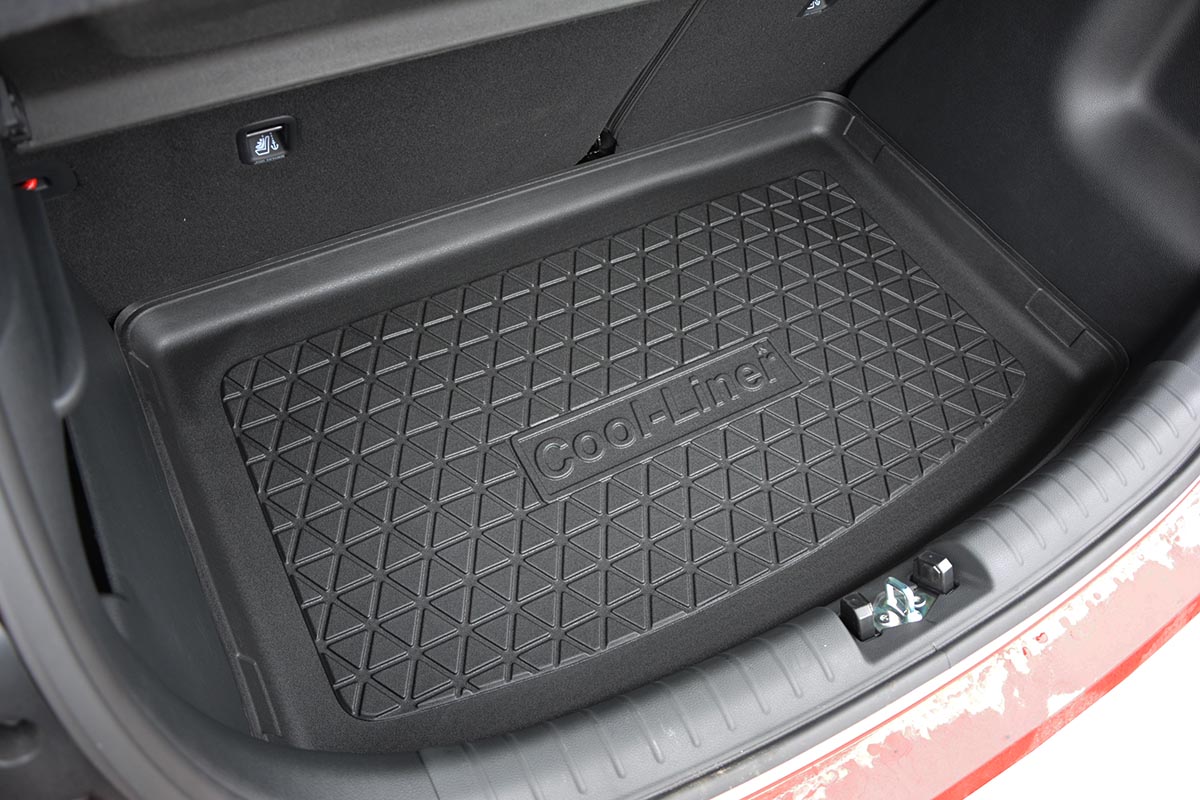 Boot mat Kia Rio (YB) 2017-present 5-door hatchback Cool Liner anti slip PE/TPE rubber