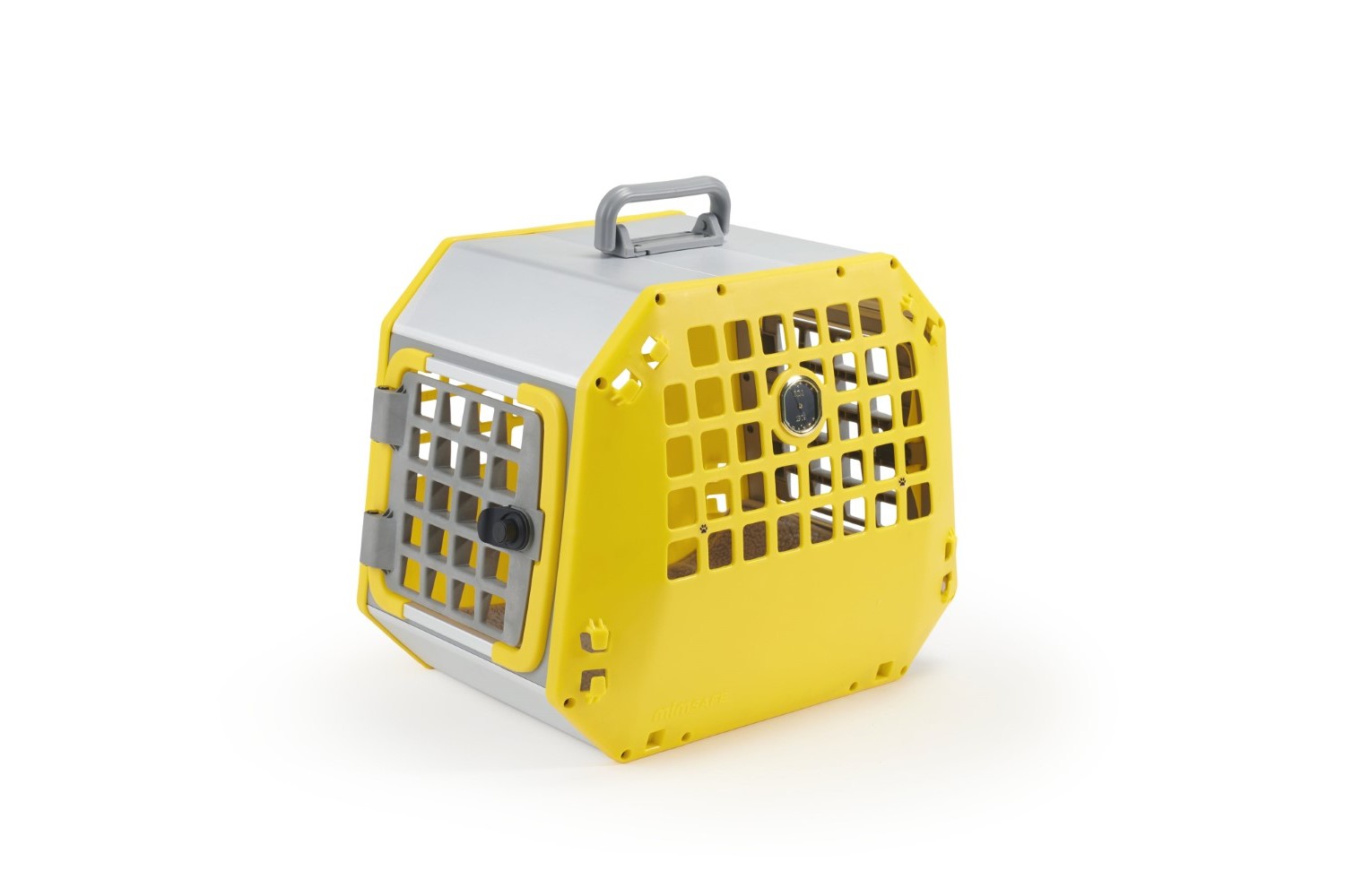deeltje rekken engel Transportbox voor hond of kat Kleinmetall Care2 M geel
