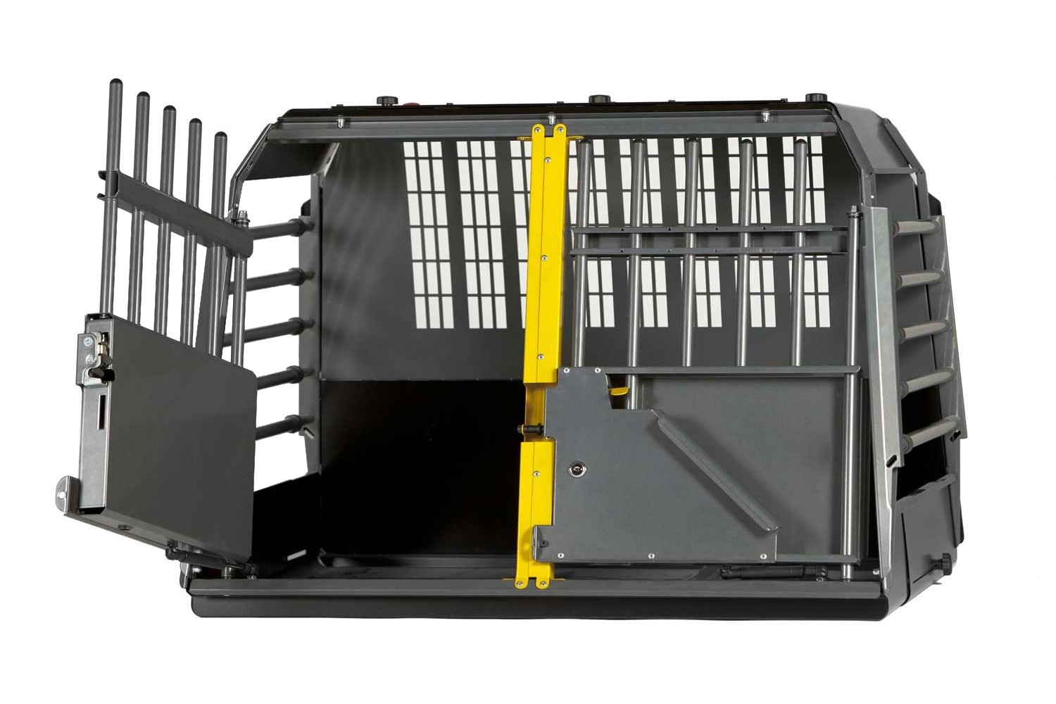Cage pour chien Volkswagen Transporter T5 2003-2015 Kleinmetall VarioCage double M