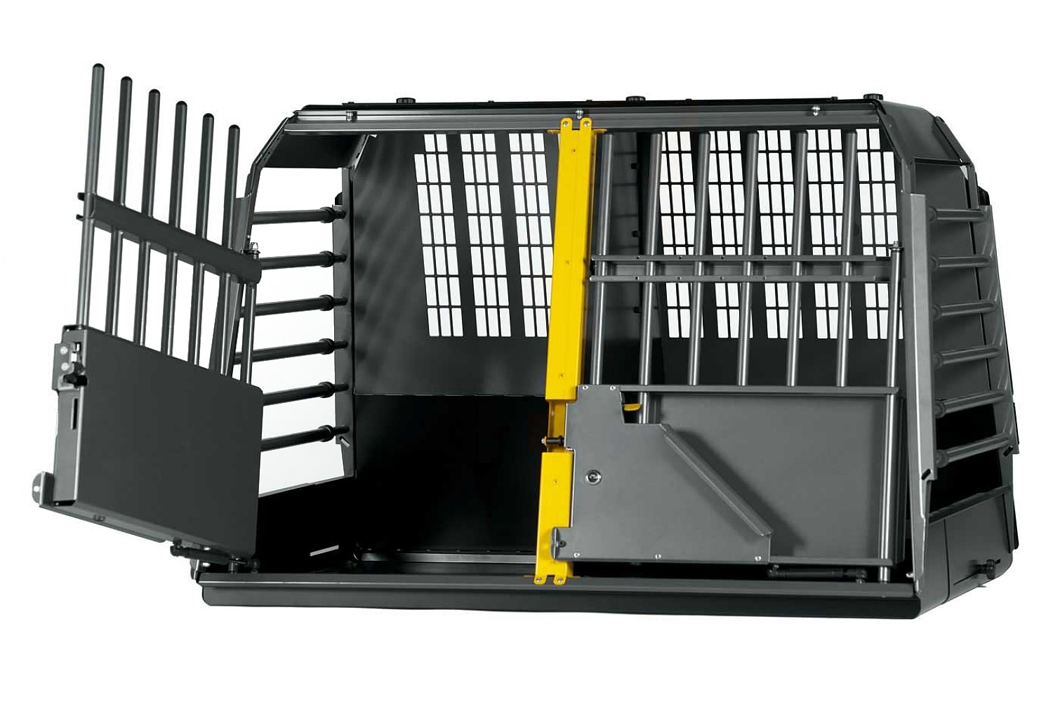 Dog crate Volkswagen Transporter T5 2003-2015 Kleinmetall VarioCage double XXL