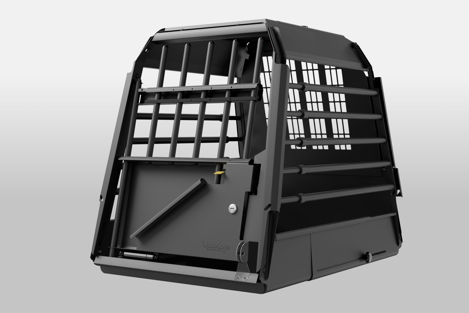 Cage pour chien convient à Citroën Grand C4 Picasso II 2013-présent Kleinmetall VarioCage Black Edition SL