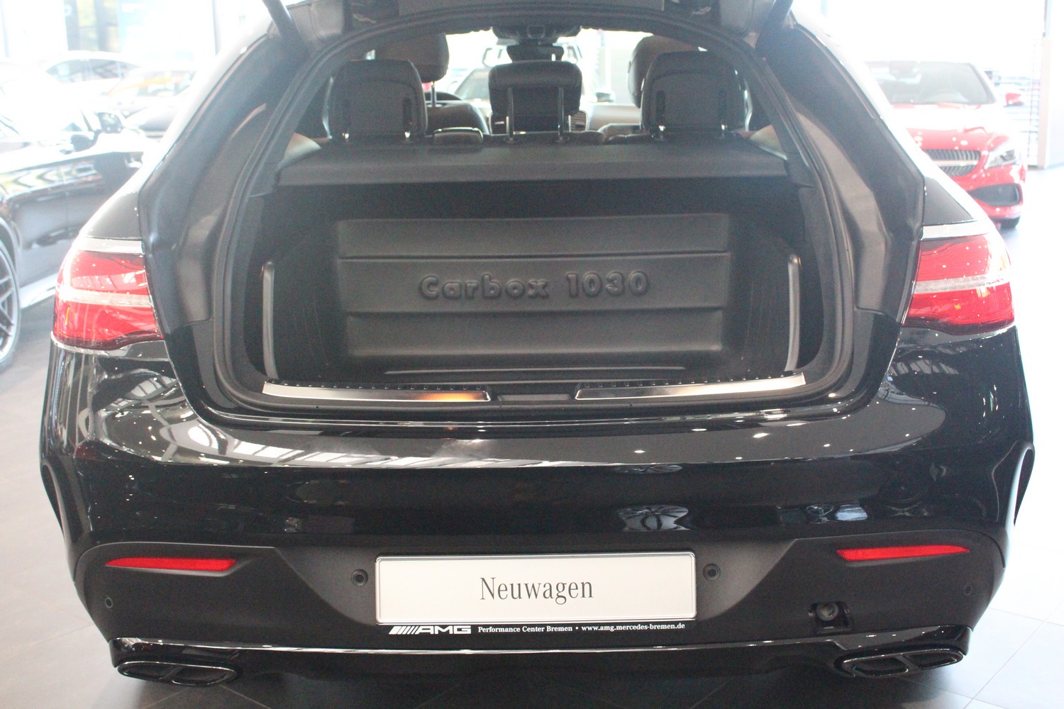 Boot liner suitable for Mercedes-Benz GLE Coupé (C292) 2015-2019 Boot-Guard 99 x 90 high wall