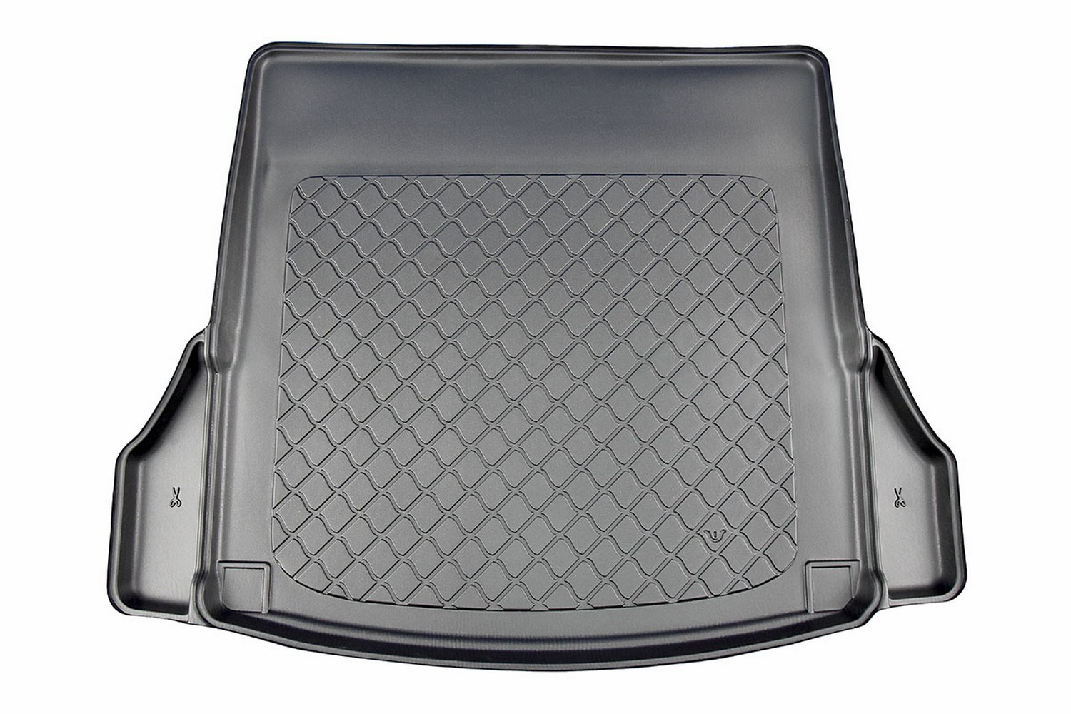 Kofferbakmat geschikt voor Mercedes-Benz CLA (C118) 2019-heden 4-deurs sedan Guardliner anti-slip PE/TPE rubber