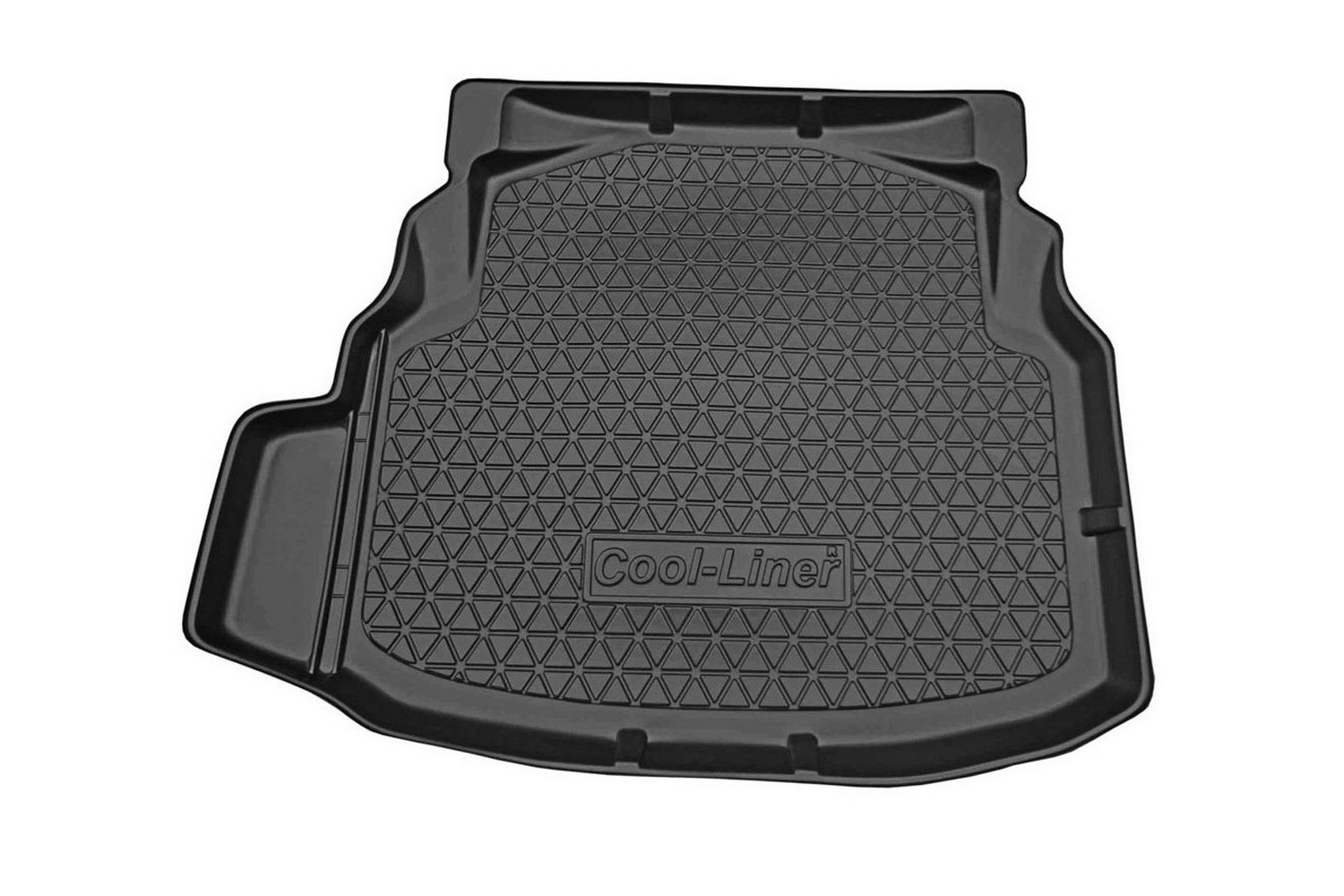 Boot mat suitable for Mercedes-Benz C-Class (W204) 2007-2014 4-door saloon Cool Liner anti slip PE/TPE rubber