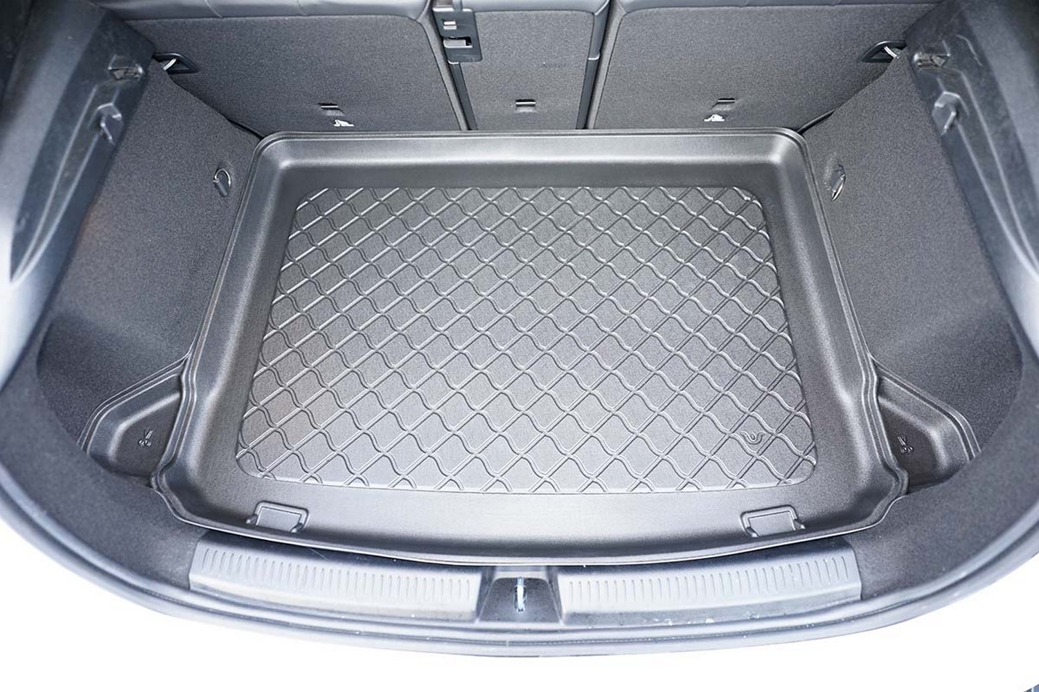 Boot mat suitable for Mercedes-Benz A-Class (W177) 2018-present 5-door hatchback Guardliner anti slip PE/TPE rubber (MB8AKTM-G Boot mat suitable for Mercedes-Benz A-Class (W177) 2018-present 5-door hatchback Guardliner anti slip PE/TPE rubber (MB8AKTM-G