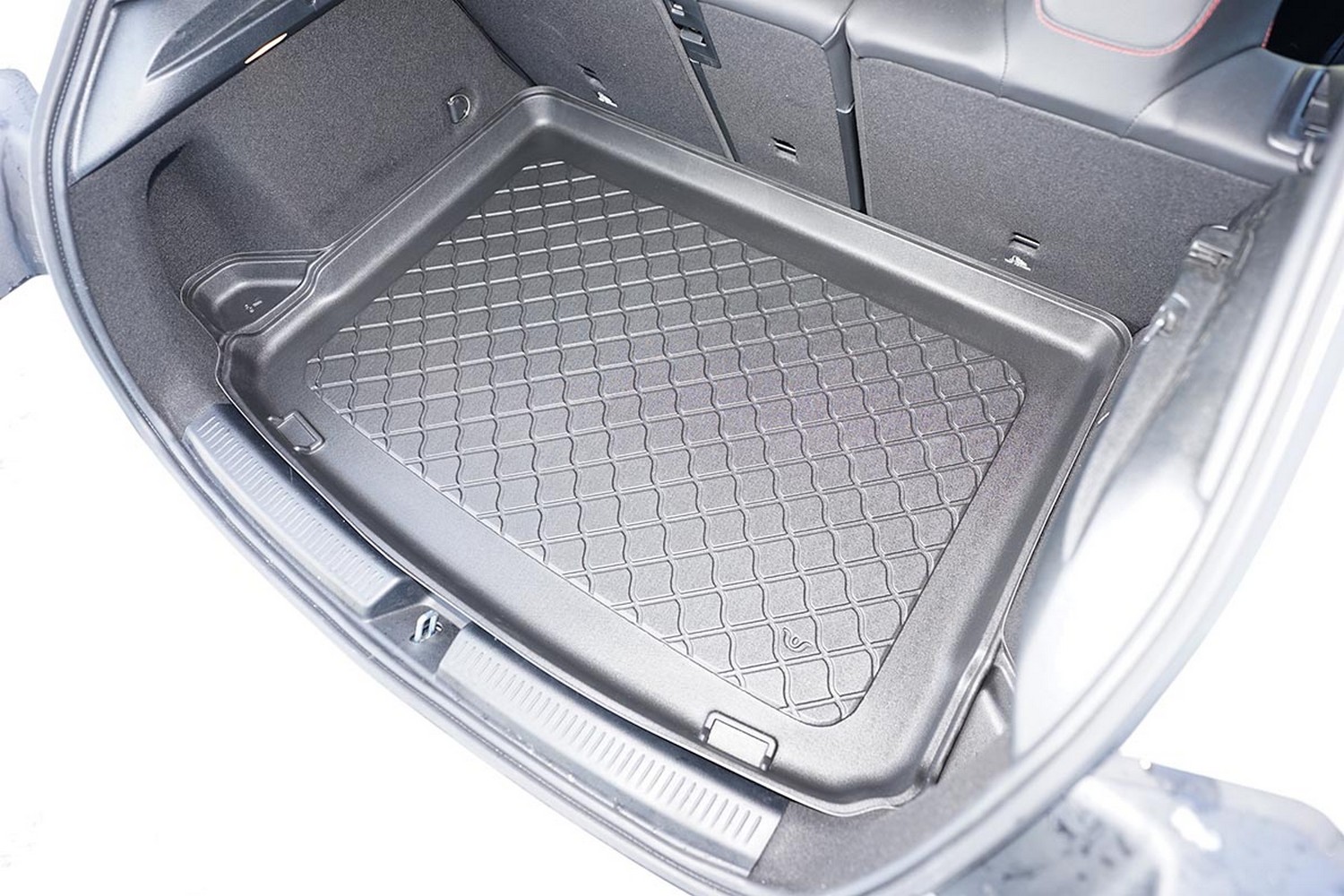 Boot mat suitable for Mercedes-Benz A-Class (W177) 2018-present 5-door hatchback Guardliner anti slip PE/TPE rubber (MB8AKTM-G Boot mat suitable for Mercedes-Benz A-Class (W177) 2018-present 5-door hatchback Guardliner anti slip PE/TPE rubber (MB8AKTM-G