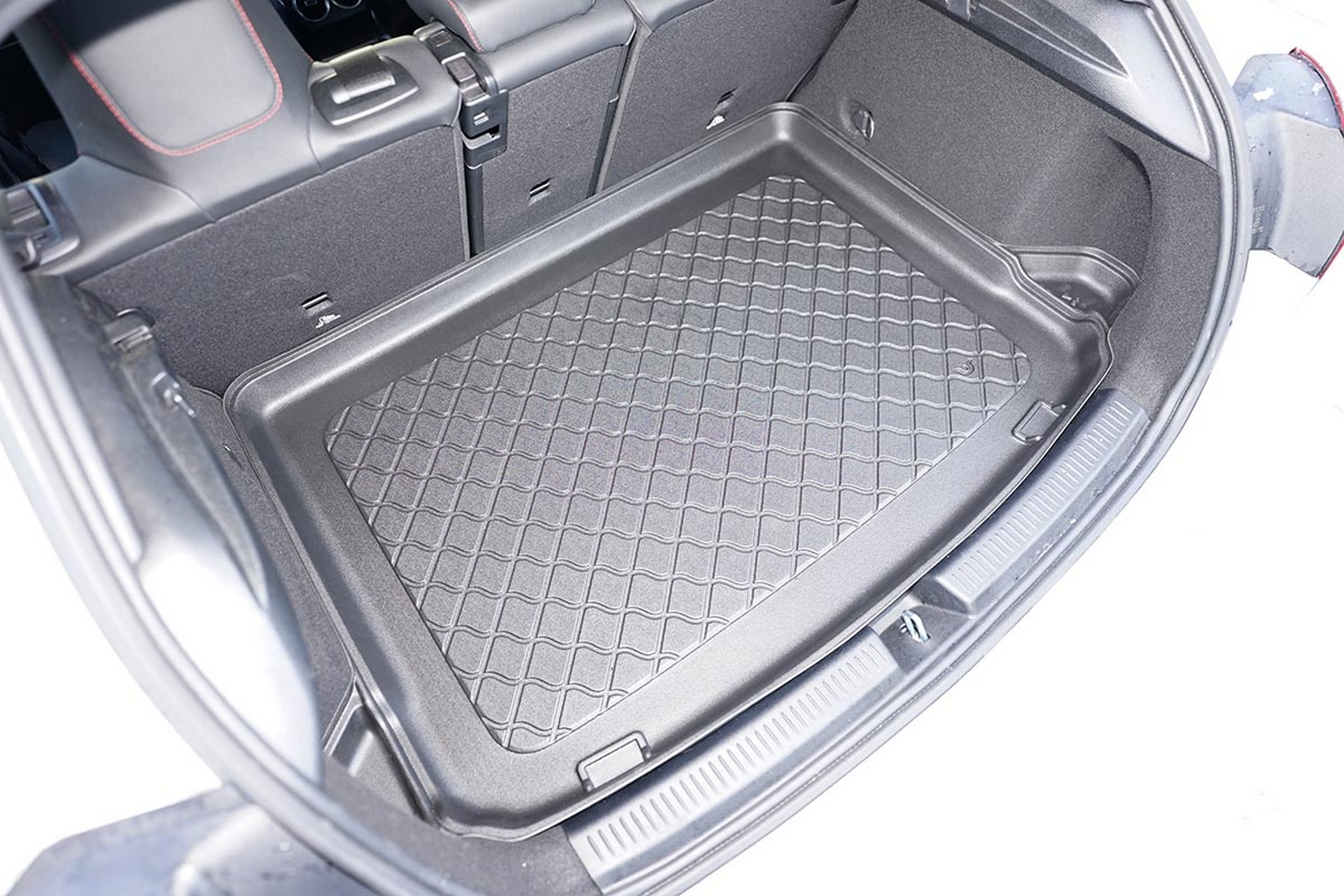 Boot mat suitable for Mercedes-Benz A-Class (W177) 2018-present 5-door hatchback Guardliner anti slip PE/TPE rubber (MB8AKTM-G Boot mat suitable for Mercedes-Benz A-Class (W177) 2018-present 5-door hatchback Guardliner anti slip PE/TPE rubber (MB8AKTM-G