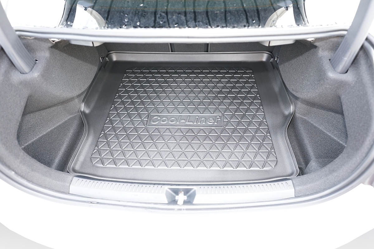 Tapis De Coffre En Caoutchouc Pour Mercedes Classe A W177 (2018+) - Noir, Antidérapant