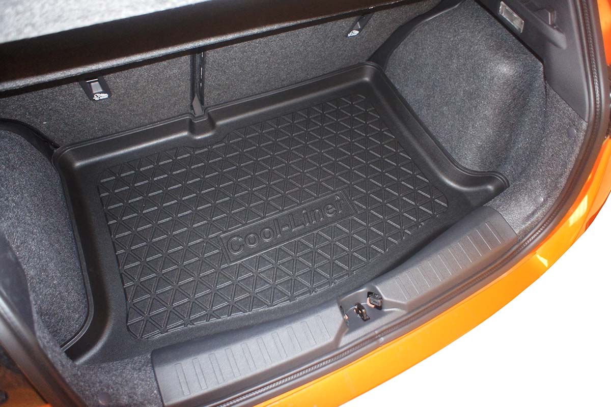Boot mat Nissan Micra (K14) 2017-present 5-door hatchback Cool Liner anti slip PE/TPE rubber