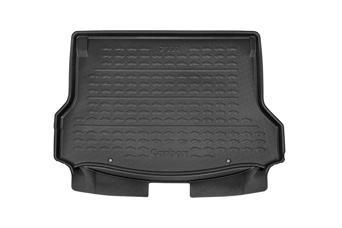 Boot mat Nissan X-Trail III (T32) 2013-2021 Carbox Form PE rubber black