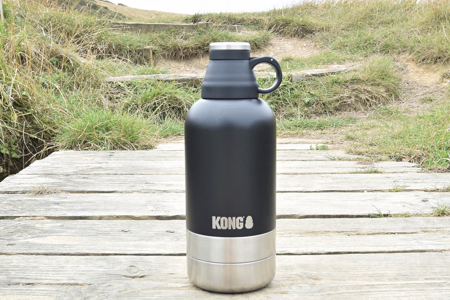 Dog drinking bottle KONG Duo Day Trek XL 1820 ml (2) Dog drinking bottle KONG Duo Day Trek XL 1820 ml (2)