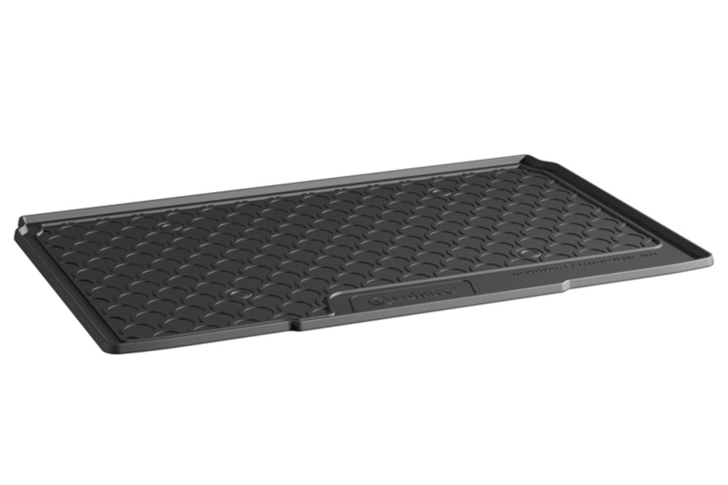 Boot mat suitable for Opel Corsa F 2019-present 5-door hatchback anti slip Rubbasol rubber