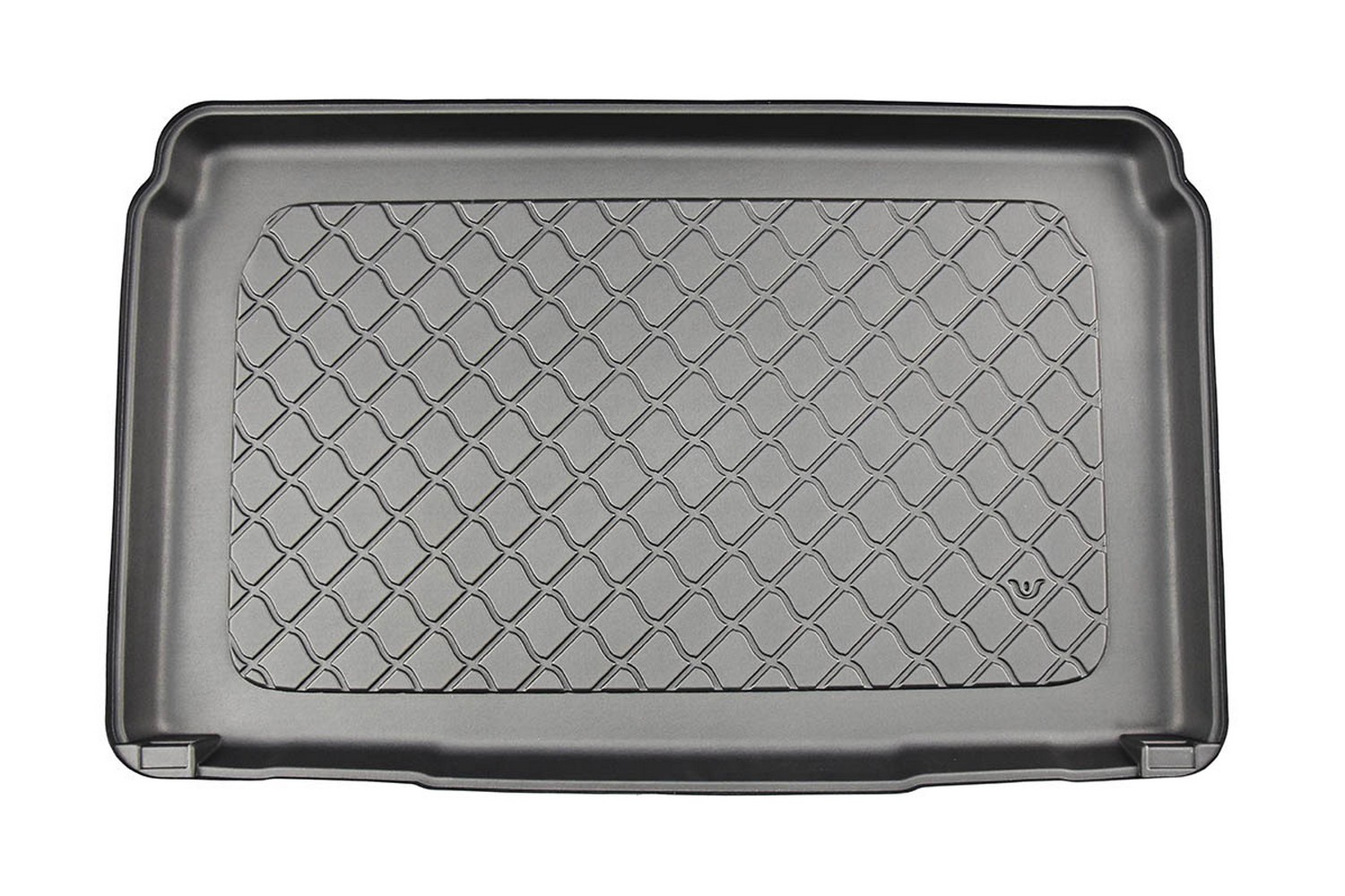 Boot mat suitable for Opel Corsa F 2019-present 5-door hatchback Guardliner anti slip PE/TPE rubber