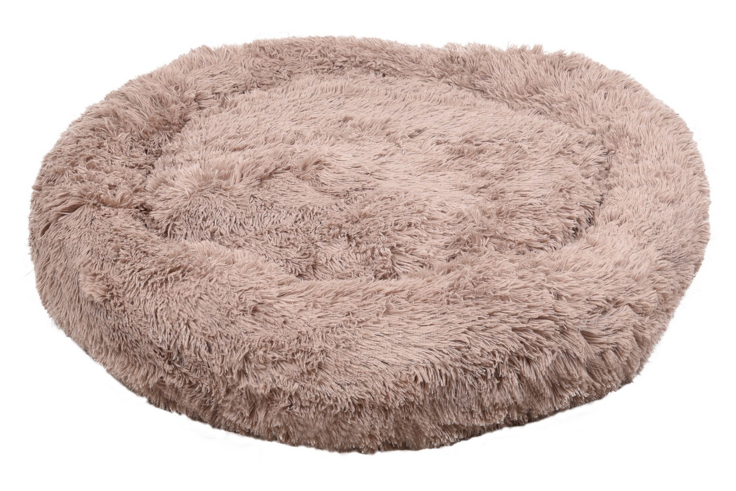 Hundebett Krems hellbraun - ø90 x 18 cm Hundebett Krems hellbraun - ø90 x 18 cm
