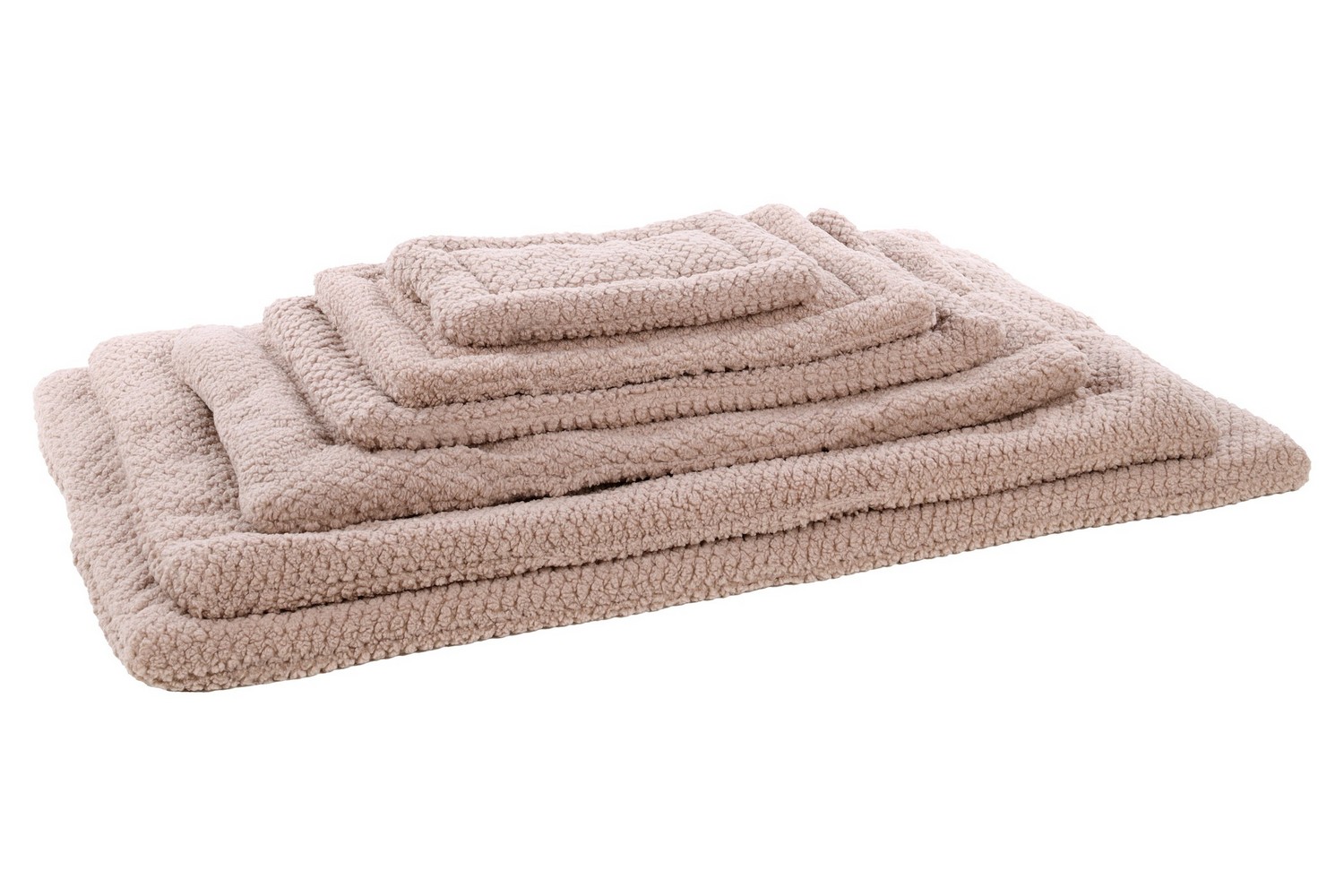 Dog mat rectangular Jacquard taupe - 100,5 x 63,5 x 2 cm (PCB1FLJR-5) (4)