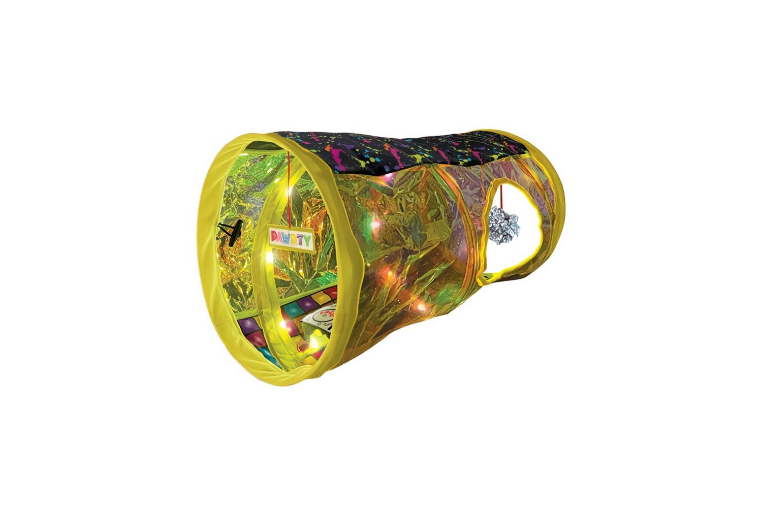 Cat play tunnel KONG Play Spaces Rave Cave (2)