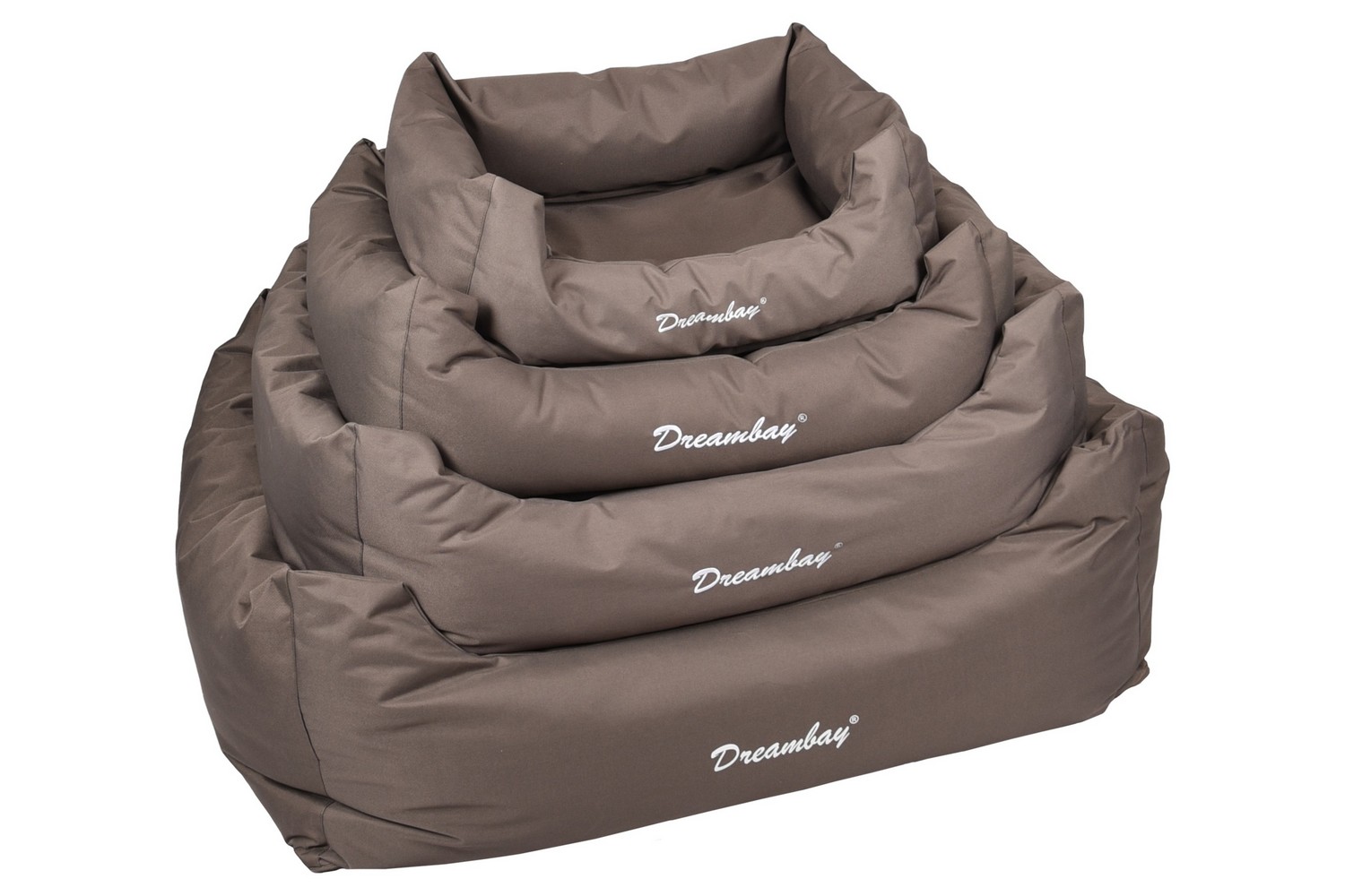 Dog bed Dreambay&reg; taupe - 65 x 45 x 20 cm (PCB2FLDP-1) (4)