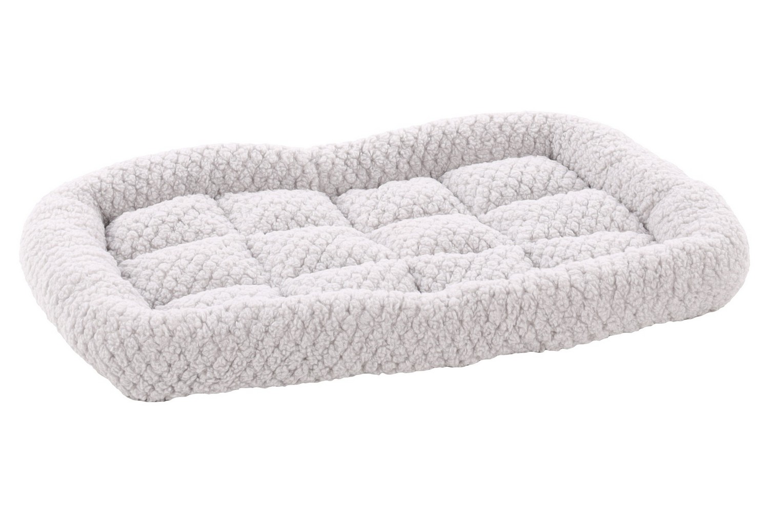 Dog mat oval Jacquard grey - 55,5 x 38,5 x 7 cm