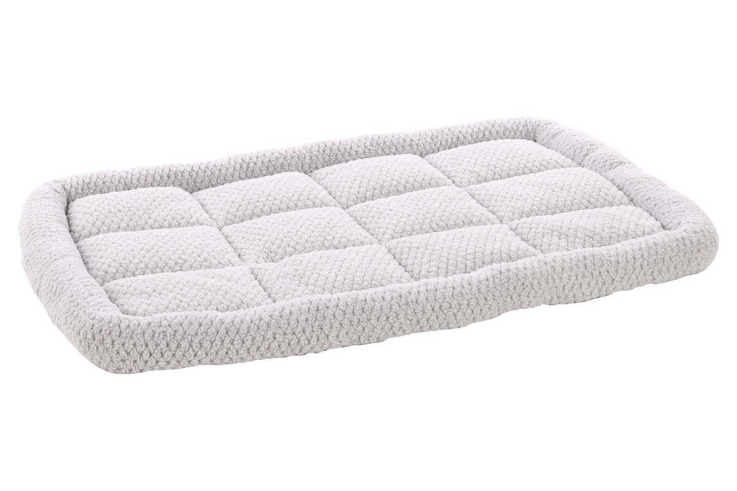 Dog mat oval Jacquard grey - 100,5 x 63,5 x 8 cm