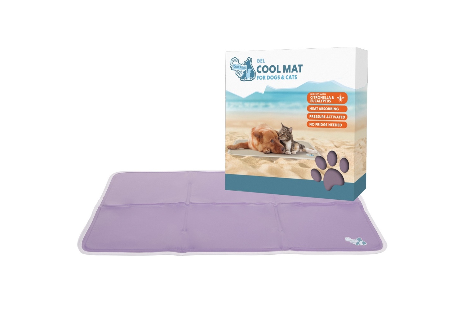 Cooling mat CoolPets Lilac M