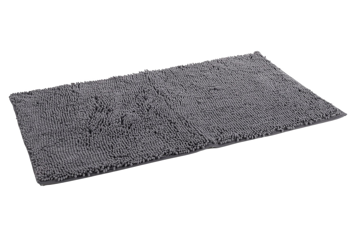 Lying mat Fluffy grey - 116 x 69 cm