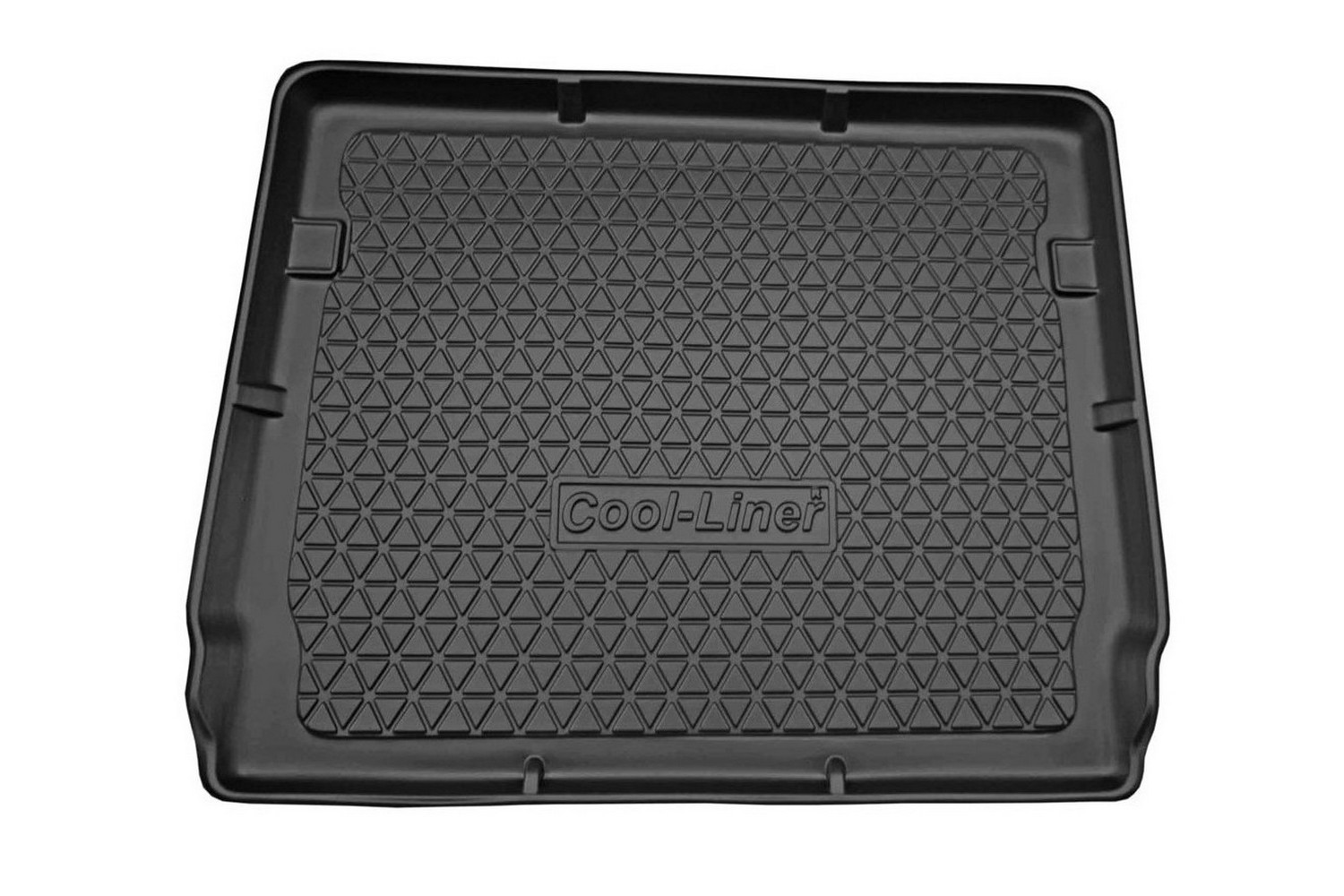 Boot mat suitable for Peugeot 5008 I 2009-2017 Cool Liner anti slip PE/TPE rubber