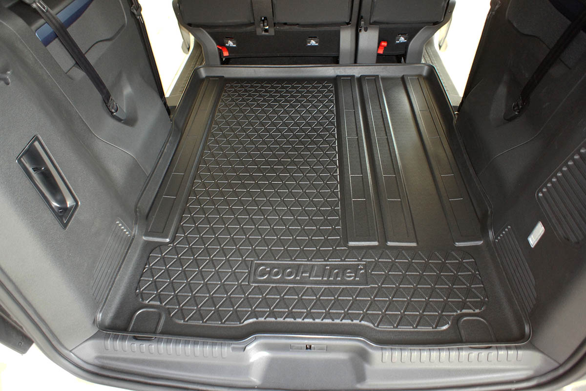 Boot mat Peugeot Traveller 2016-present Cool Liner anti slip PE/TPE rubber