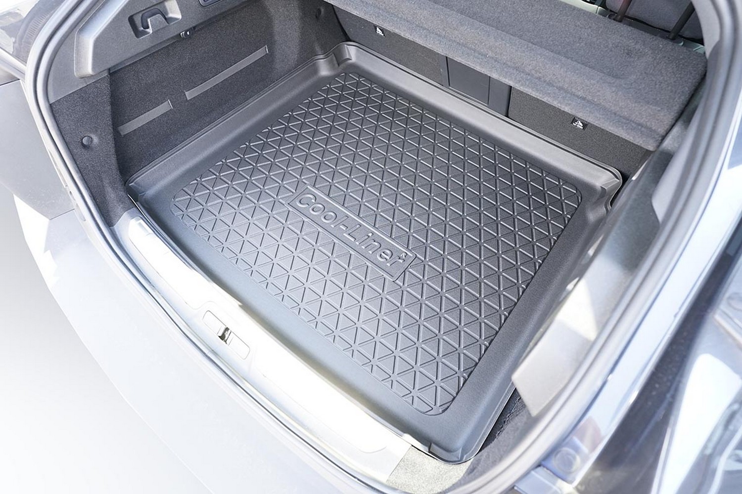 Boot mat suitable for Peugeot 408 III 2022-present Cool Liner anti slip PE/TPE rubber (PEU248TM-C) (4)