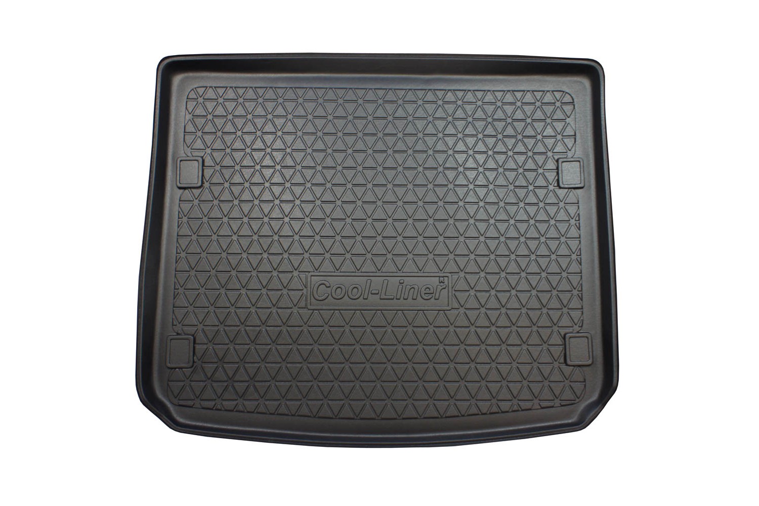 Boot mat suitable for Porsche Cayenne I (9PA) 2002-2010 Cool Liner anti slip PE/TPE rubber