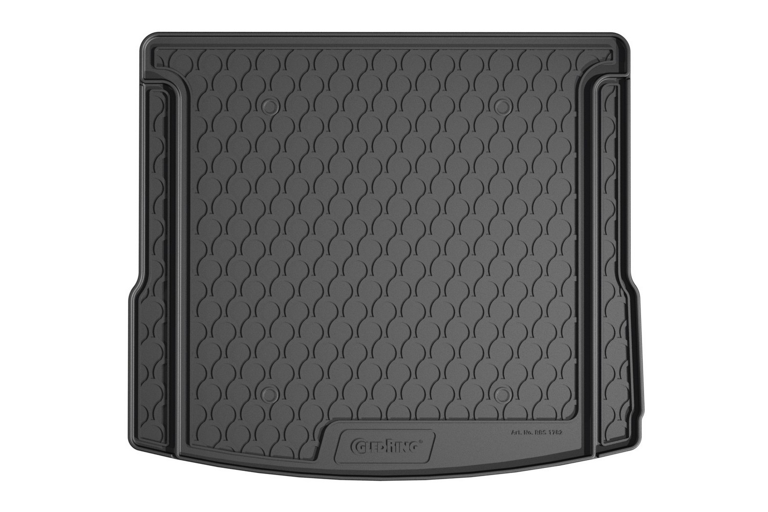 Boot mat suitable for Porsche Macan (95B) 2019-2024 anti slip Rubbasol rubber