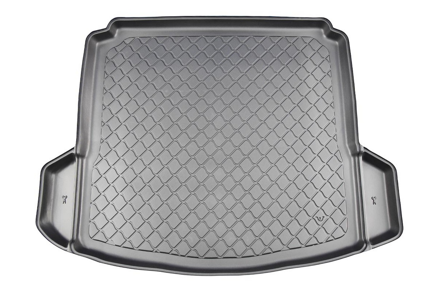 Kofferbakmat geschikt voor Renault Mégane IV Grand Coupé 2017-heden 4-deurs sedan Guardliner anti-slip PE/TPE rubber
