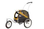 dog strollerdoggyride mini jogger stroller orange (BTS1DRMN-3) (1)