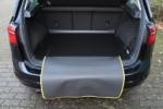 Boot mat Volkswagen Golf VII Sportsvan (5G) 2014-2020 5-door hatchback Carbox Form PE rubber - black (VW25GOCT-0) (4)