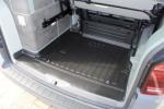 Boot mat Volkswagen Transporter T6.1 2019-present Carbox Form PE rubber - black (VW5T6CT-0) (3)