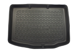 Boot mat suitable for Audi A1 (8X) 2010-2018 3 & 5-door hatchback Cool Liner anti slip PE/TPE rubber (AUD1A1TM-C) (1)