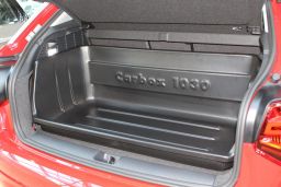 Boot liner Audi Q2 (GA) 2016->   Carbox Classic YourSize 99 x 60 high wall (AUD1Q2CC) (1)