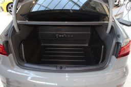 Boot liner Audi A3 Limousine (8V) 2012-present 4-door saloon Carbox Classic YourSize 92 high wall (AUD6A3CC)