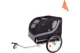 Dog bike trailer Tybalt black (1)