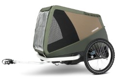 Dog bike trailer Croozer Dog Mikke moss green (BTS2CZDM) (1)