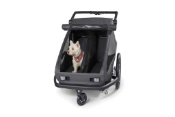 Dog bike trailer Croozer Yuuna + Dog Module (6)