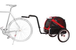 dog bike trailerdoggyride mini red (BTS2DRMN-10) (1)