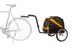 dog bike trailerdoggyride mini orange  (BTS2DRMN-12) (1)