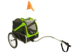 dog bike trailerdoggyride mini green (BTS2DRMN-8) (1)