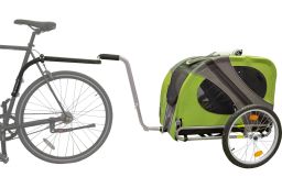 dog bike trailerdoggyride novel green  (BTS2DRNV-14) (1)